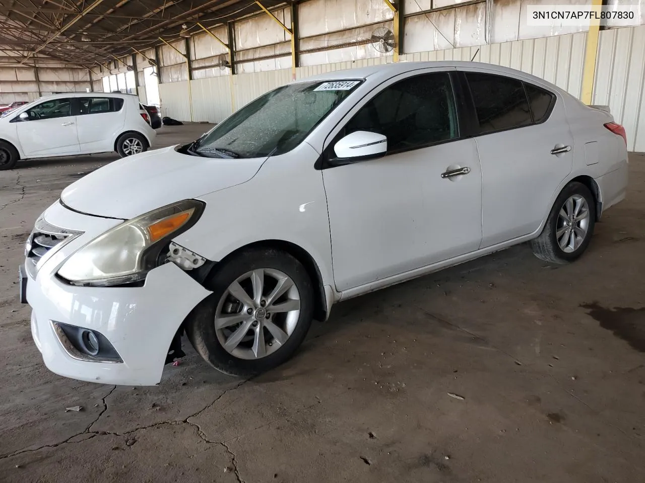 3N1CN7AP7FL807830 2015 Nissan Versa S