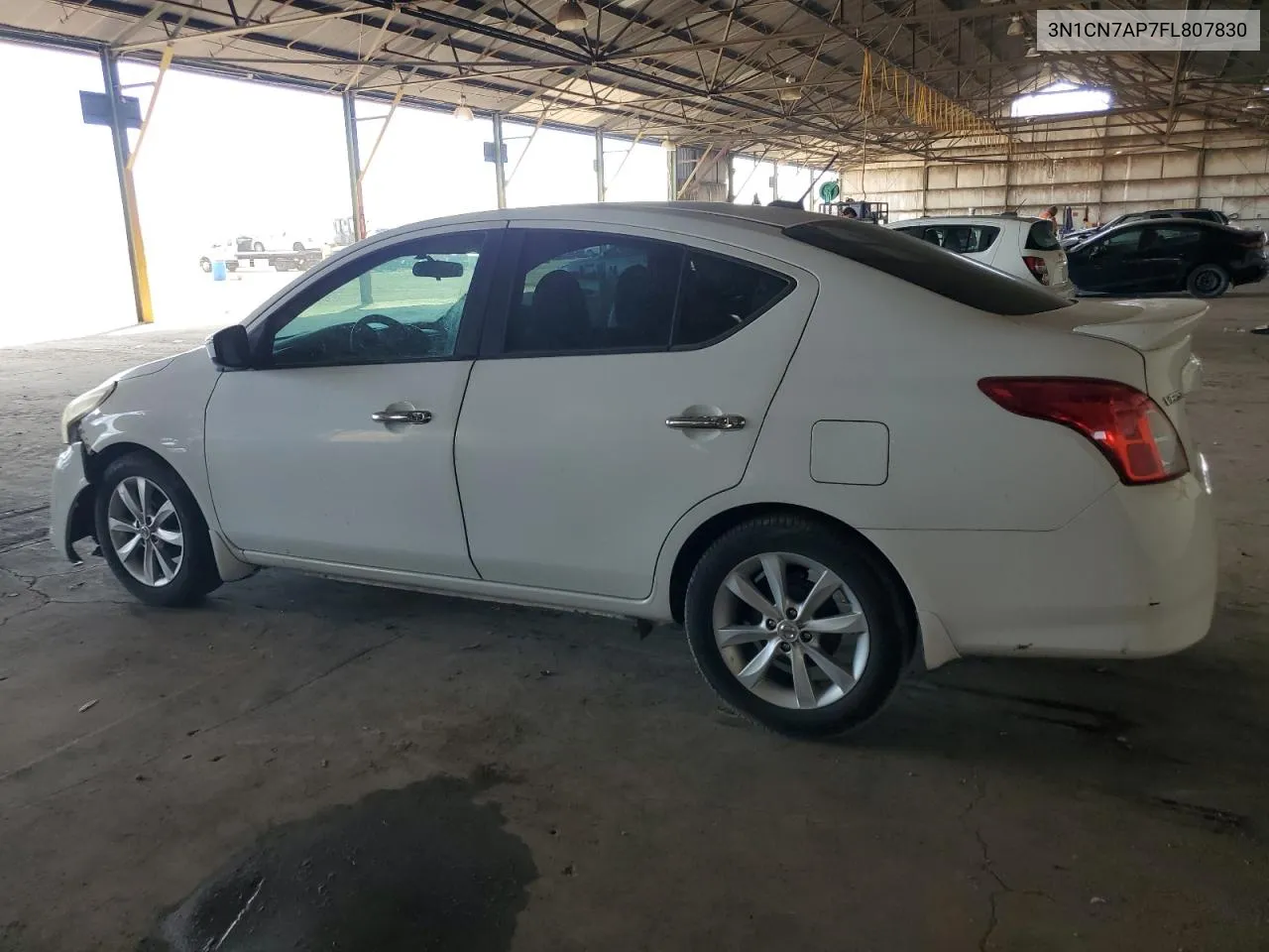 2015 Nissan Versa S VIN: 3N1CN7AP7FL807830 Lot: 72635914