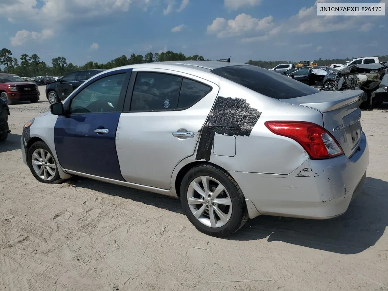 3N1CN7APXFL826470 2015 Nissan Versa S