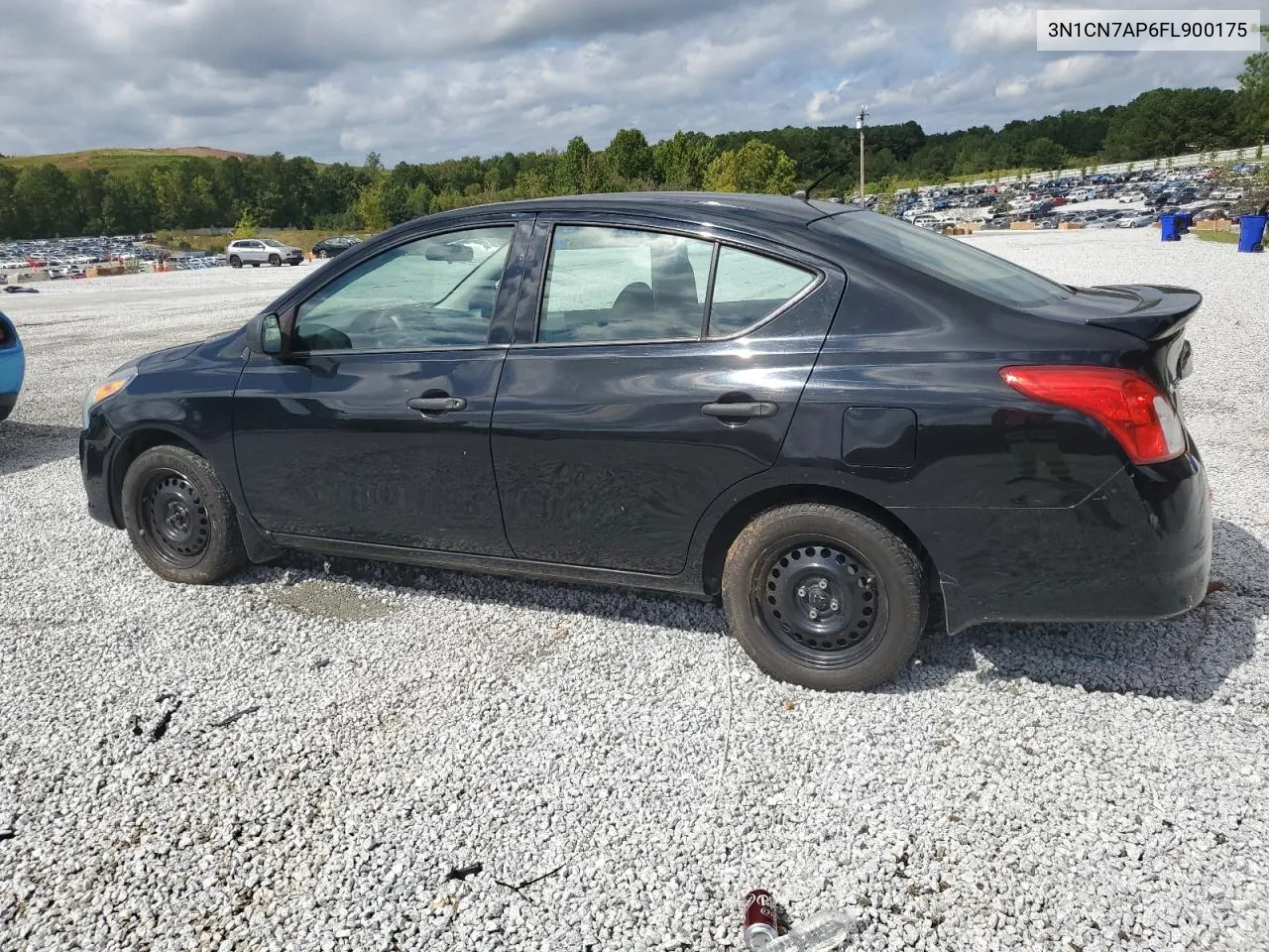 2015 Nissan Versa S VIN: 3N1CN7AP6FL900175 Lot: 73310994