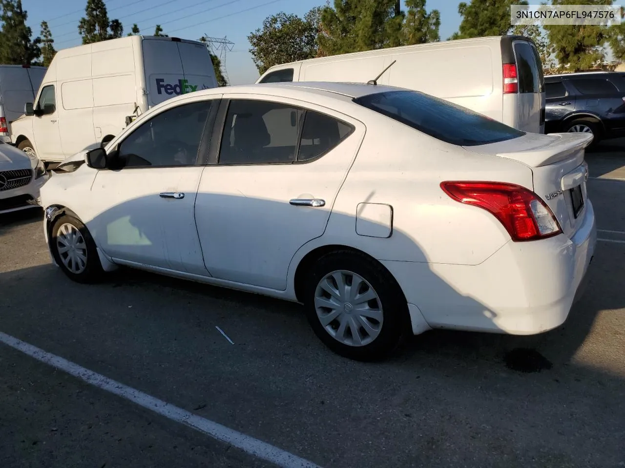 2015 Nissan Versa S VIN: 3N1CN7AP6FL947576 Lot: 73417744