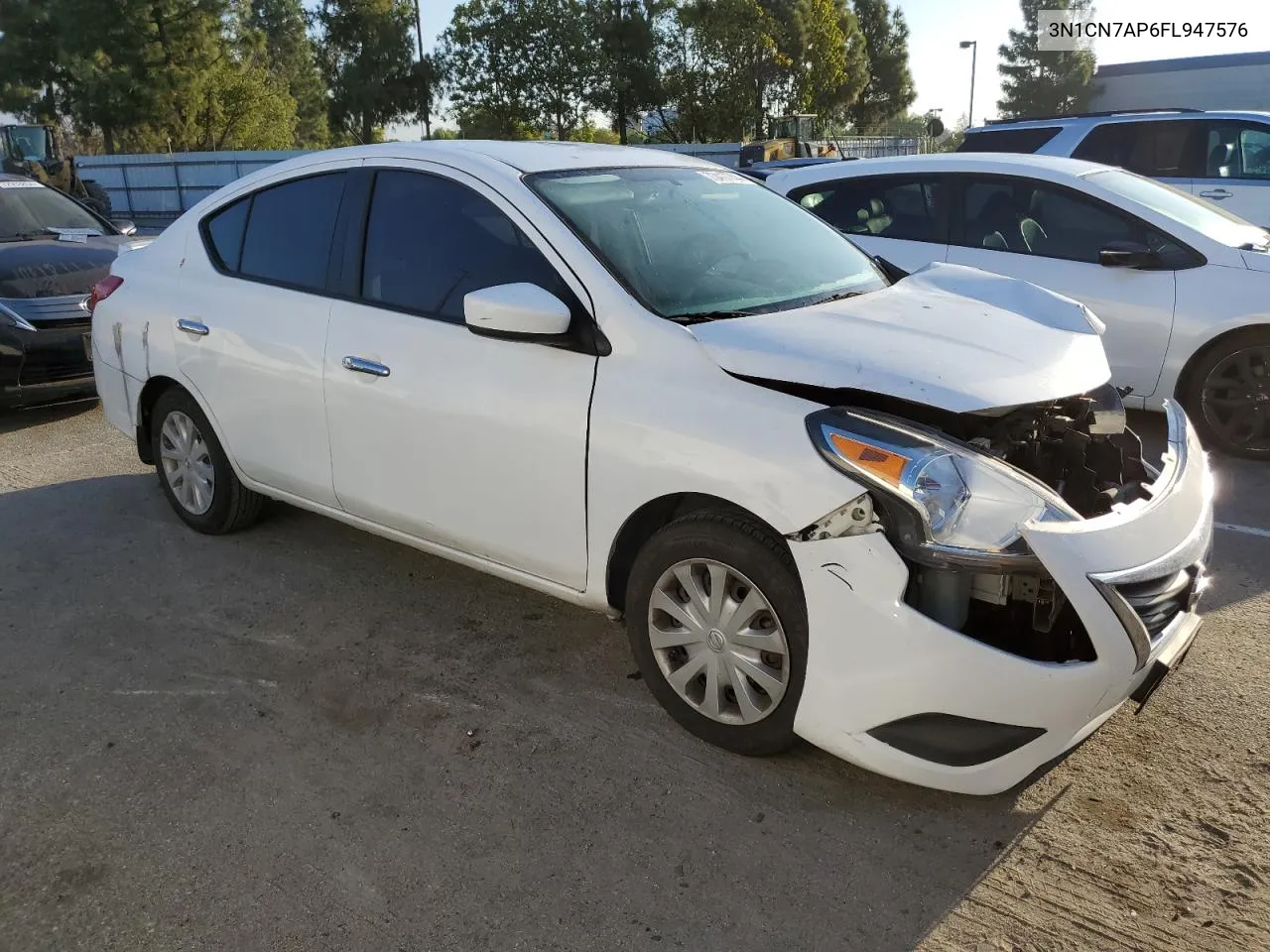 2015 Nissan Versa S VIN: 3N1CN7AP6FL947576 Lot: 73417744