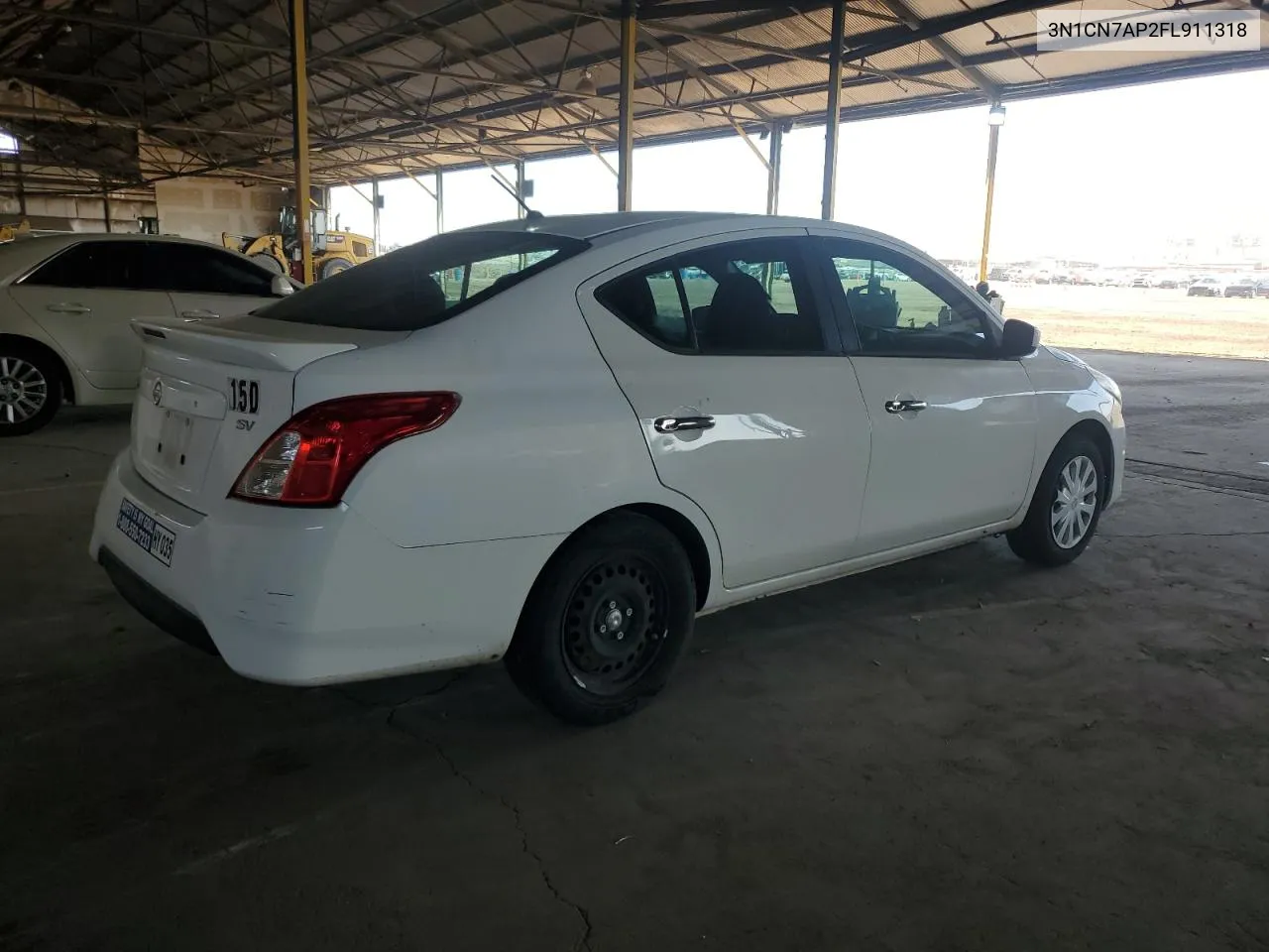 2015 Nissan Versa S VIN: 3N1CN7AP2FL911318 Lot: 73714004