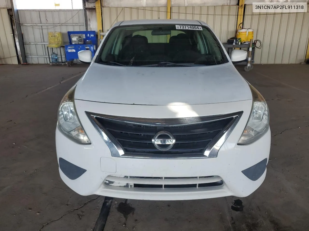 2015 Nissan Versa S VIN: 3N1CN7AP2FL911318 Lot: 73714004