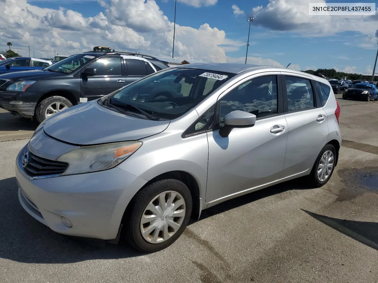 2015 Nissan Versa Note S VIN: 3N1CE2CP8FL437455 Lot: 73878464