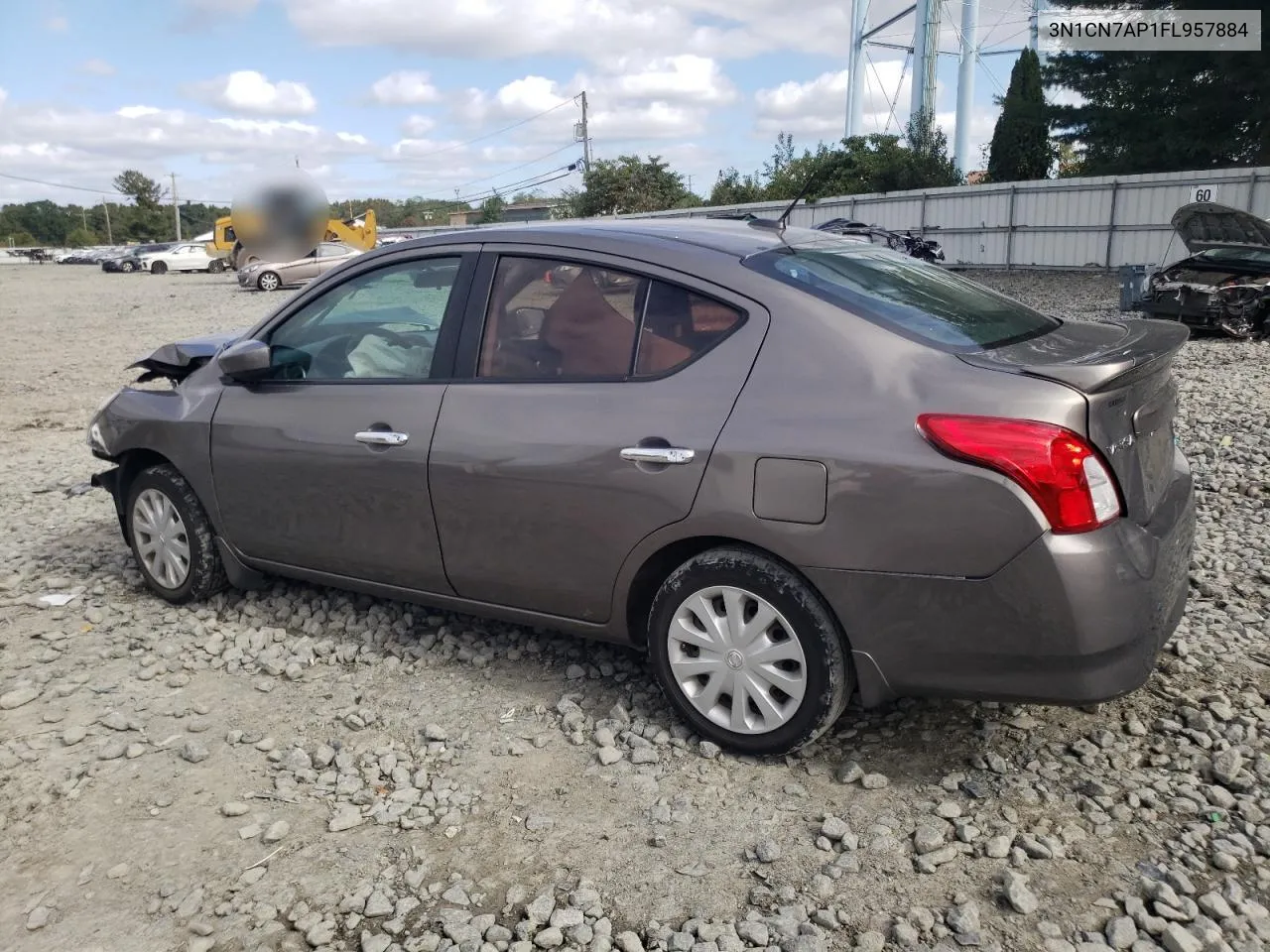 2015 Nissan Versa S VIN: 3N1CN7AP1FL957884 Lot: 73941744