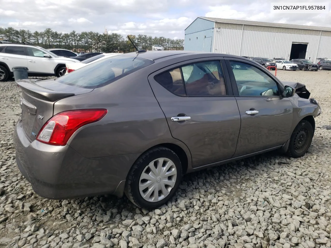 2015 Nissan Versa S VIN: 3N1CN7AP1FL957884 Lot: 73941744