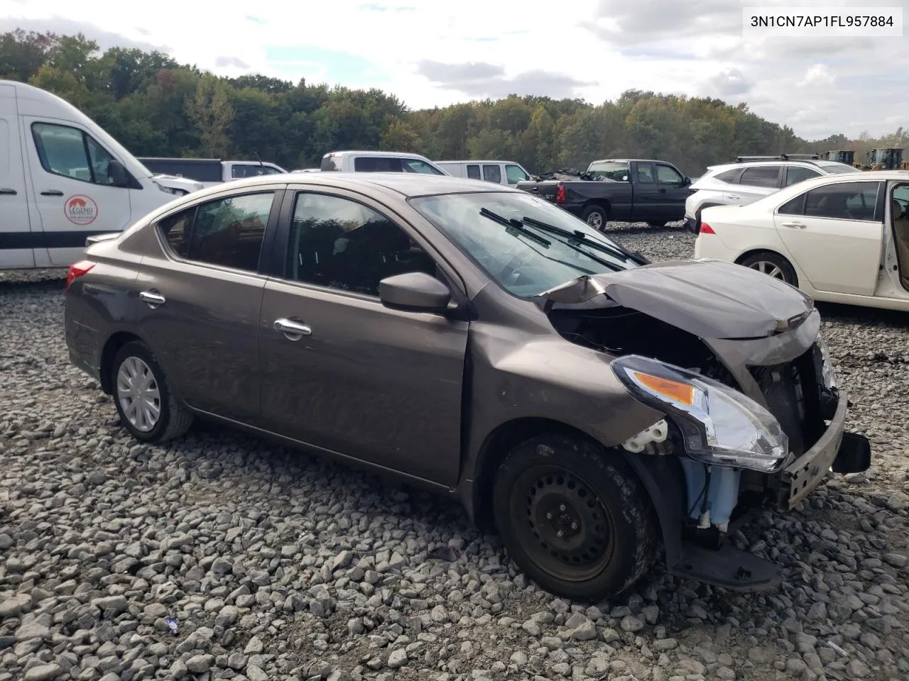 2015 Nissan Versa S VIN: 3N1CN7AP1FL957884 Lot: 73941744