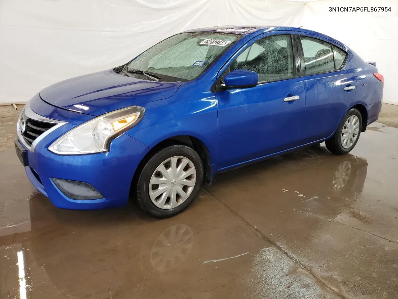 2015 Nissan Versa S VIN: 3N1CN7AP6FL867954 Lot: 74012744