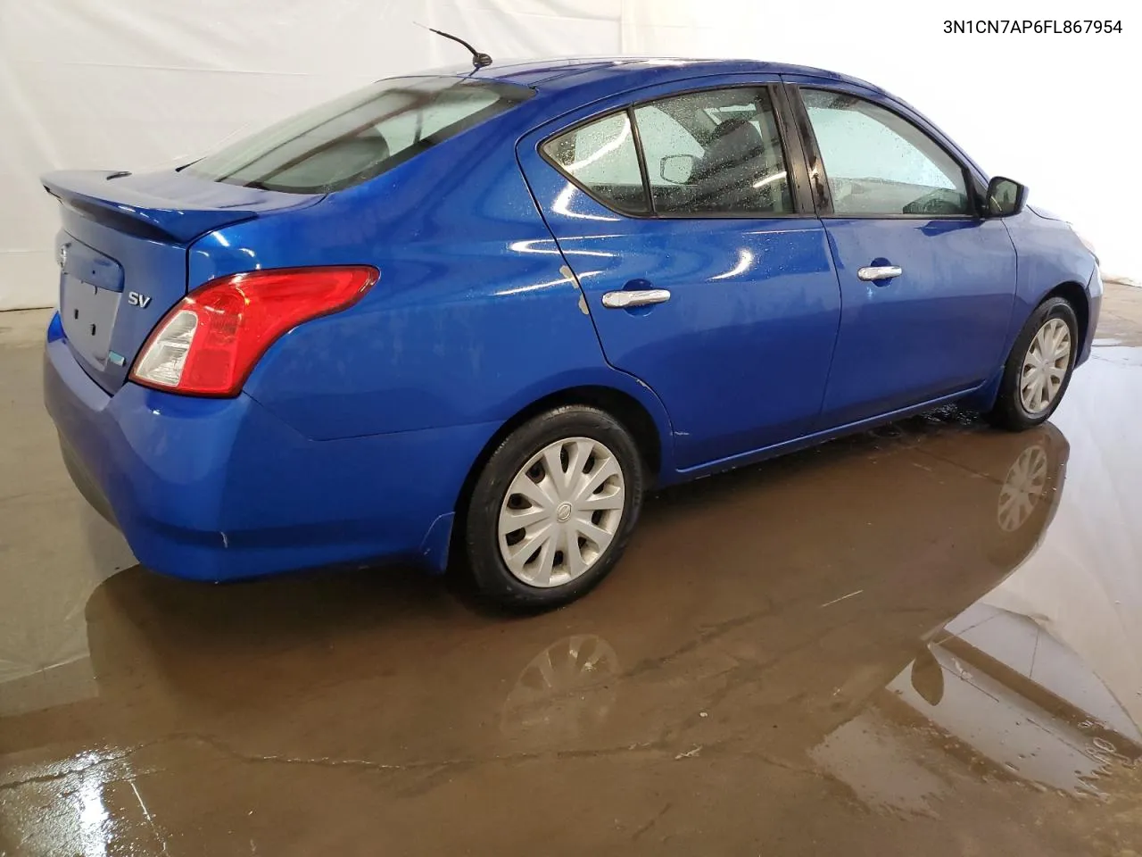 2015 Nissan Versa S VIN: 3N1CN7AP6FL867954 Lot: 74012744