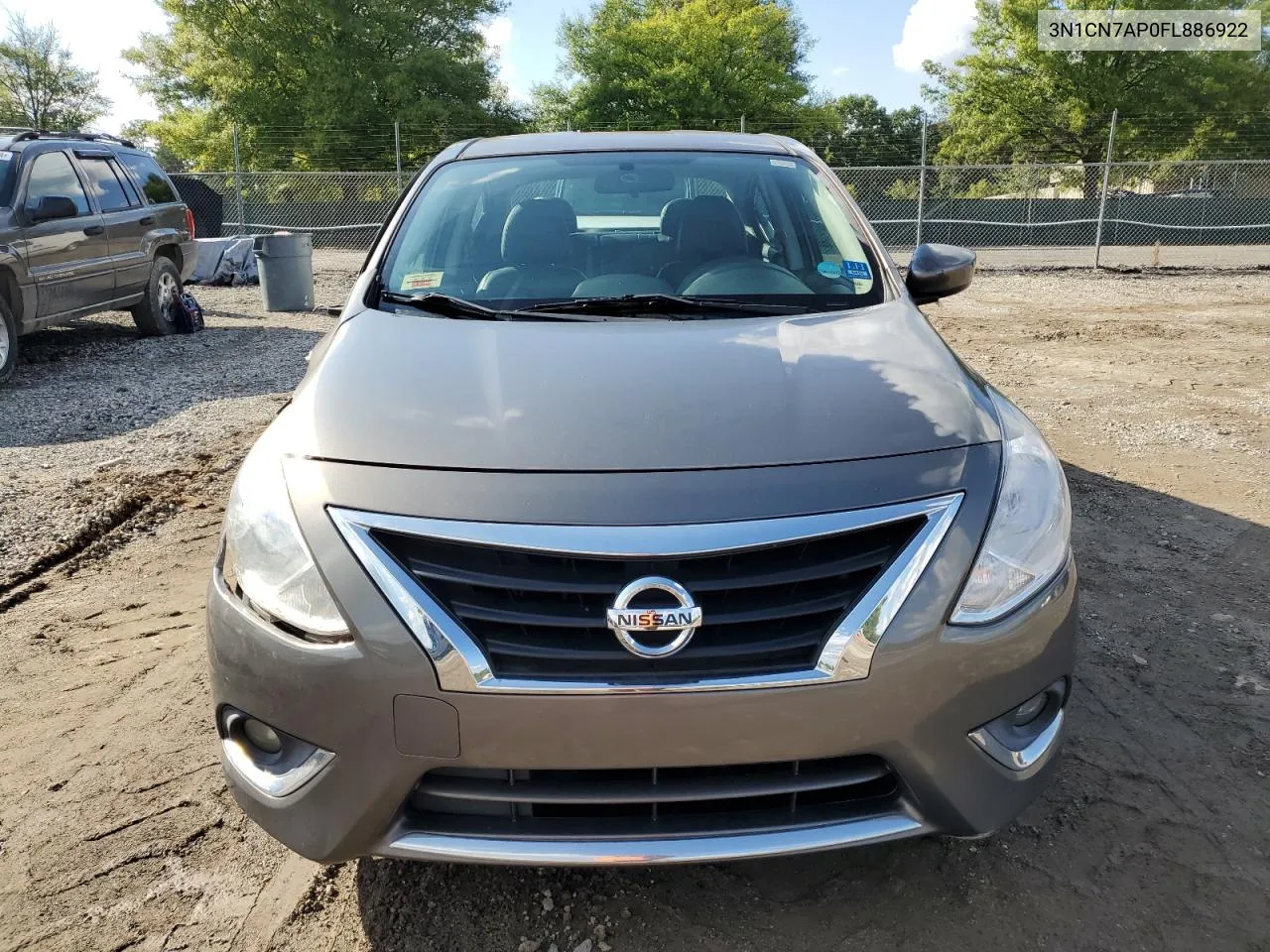 2015 Nissan Versa S VIN: 3N1CN7AP0FL886922 Lot: 74242384