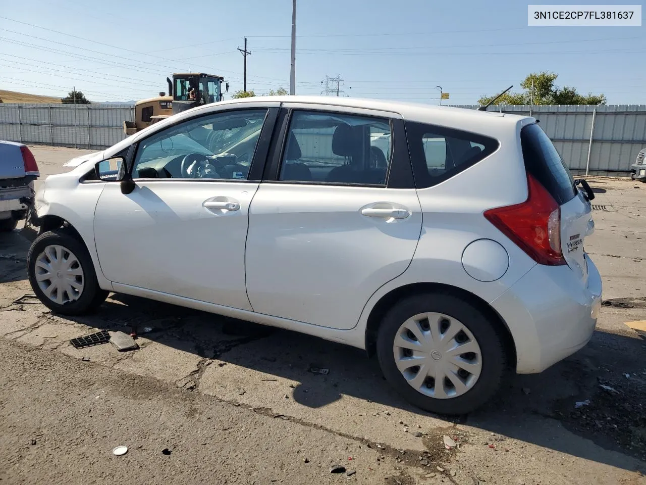 2015 Nissan Versa Note S VIN: 3N1CE2CP7FL381637 Lot: 74388744