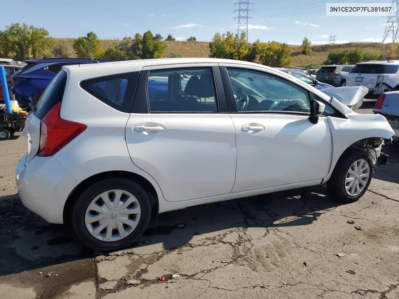 2015 Nissan Versa Note S VIN: 3N1CE2CP7FL381637 Lot: 74388744