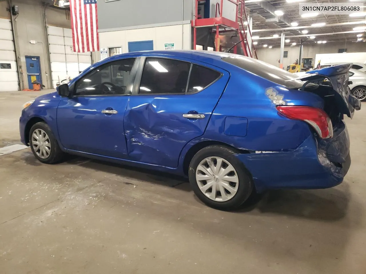 2015 Nissan Versa S VIN: 3N1CN7AP2FL806083 Lot: 74395684