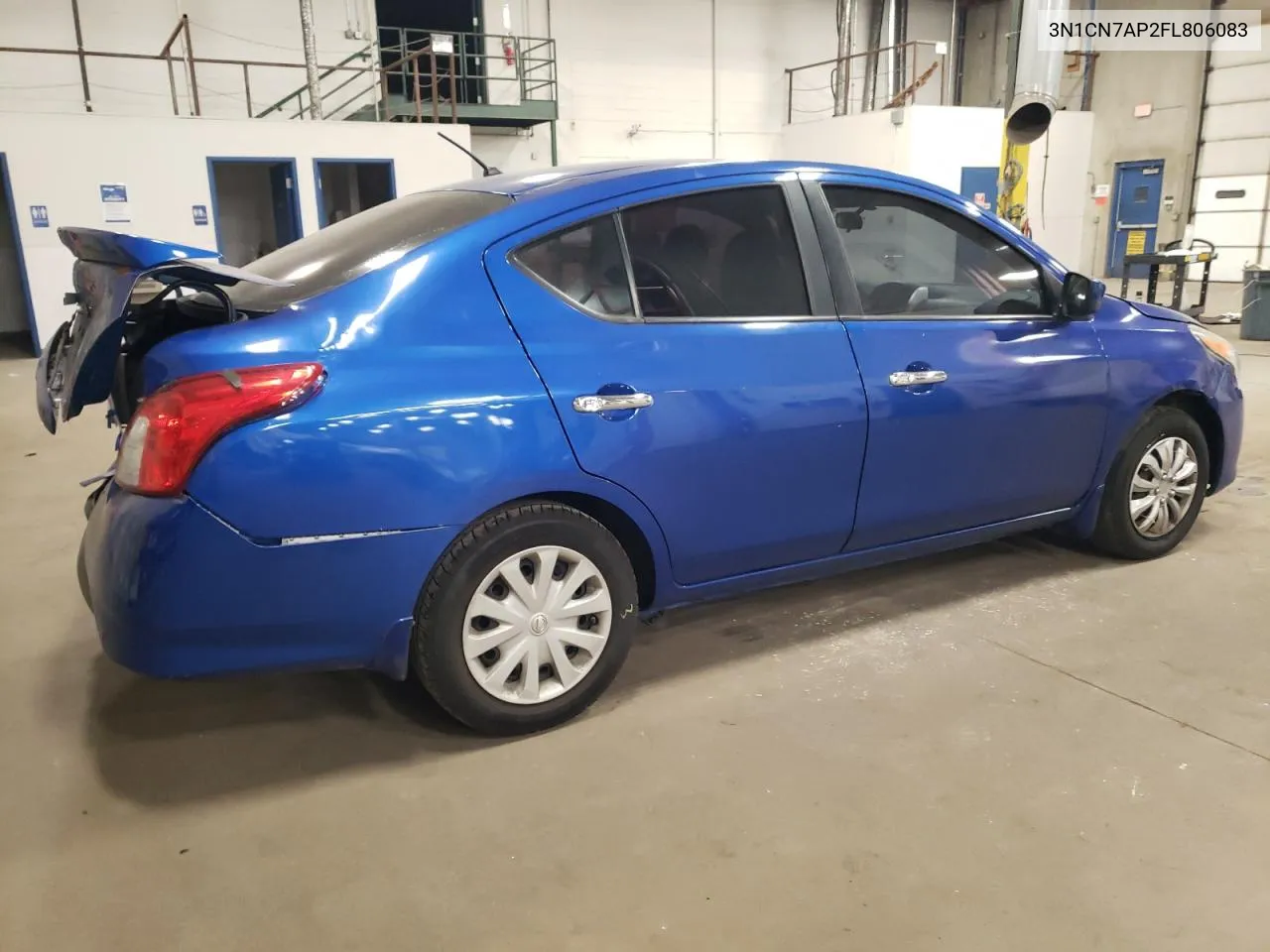 2015 Nissan Versa S VIN: 3N1CN7AP2FL806083 Lot: 74395684