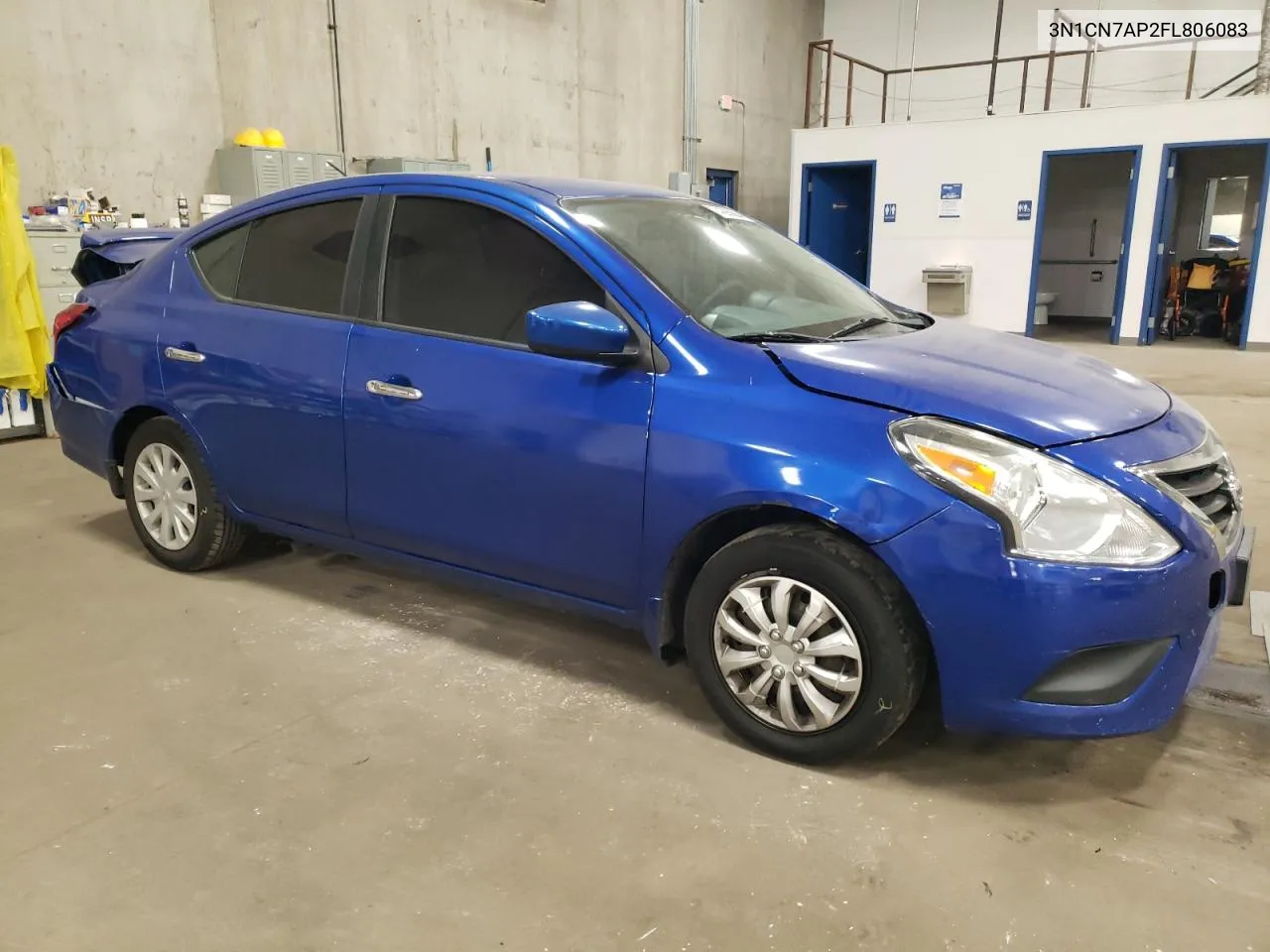 2015 Nissan Versa S VIN: 3N1CN7AP2FL806083 Lot: 74395684