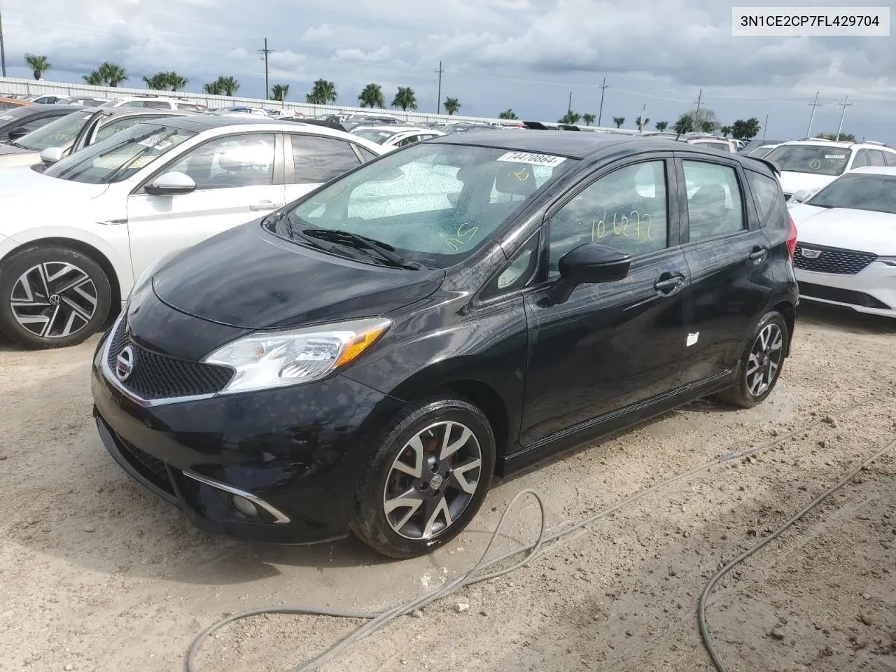 2015 Nissan Versa Note S VIN: 3N1CE2CP7FL429704 Lot: 74470864