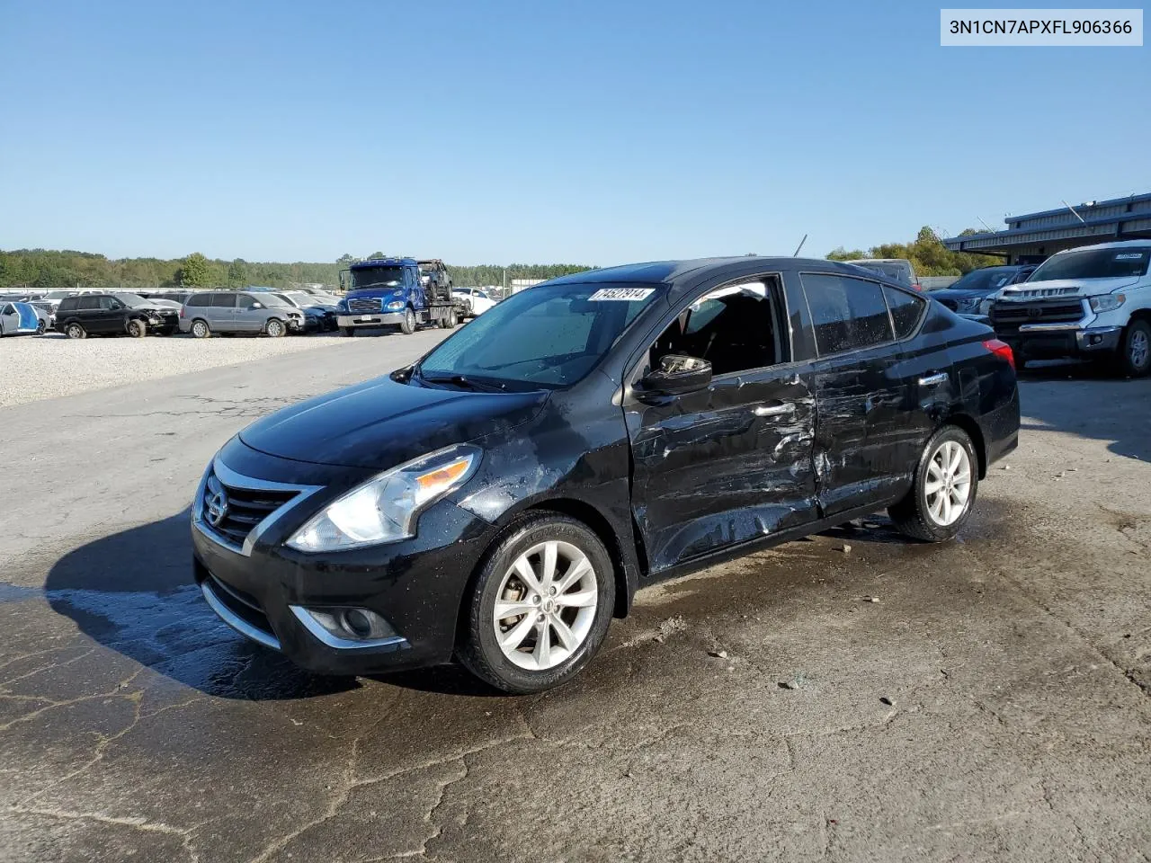 3N1CN7APXFL906366 2015 Nissan Versa S