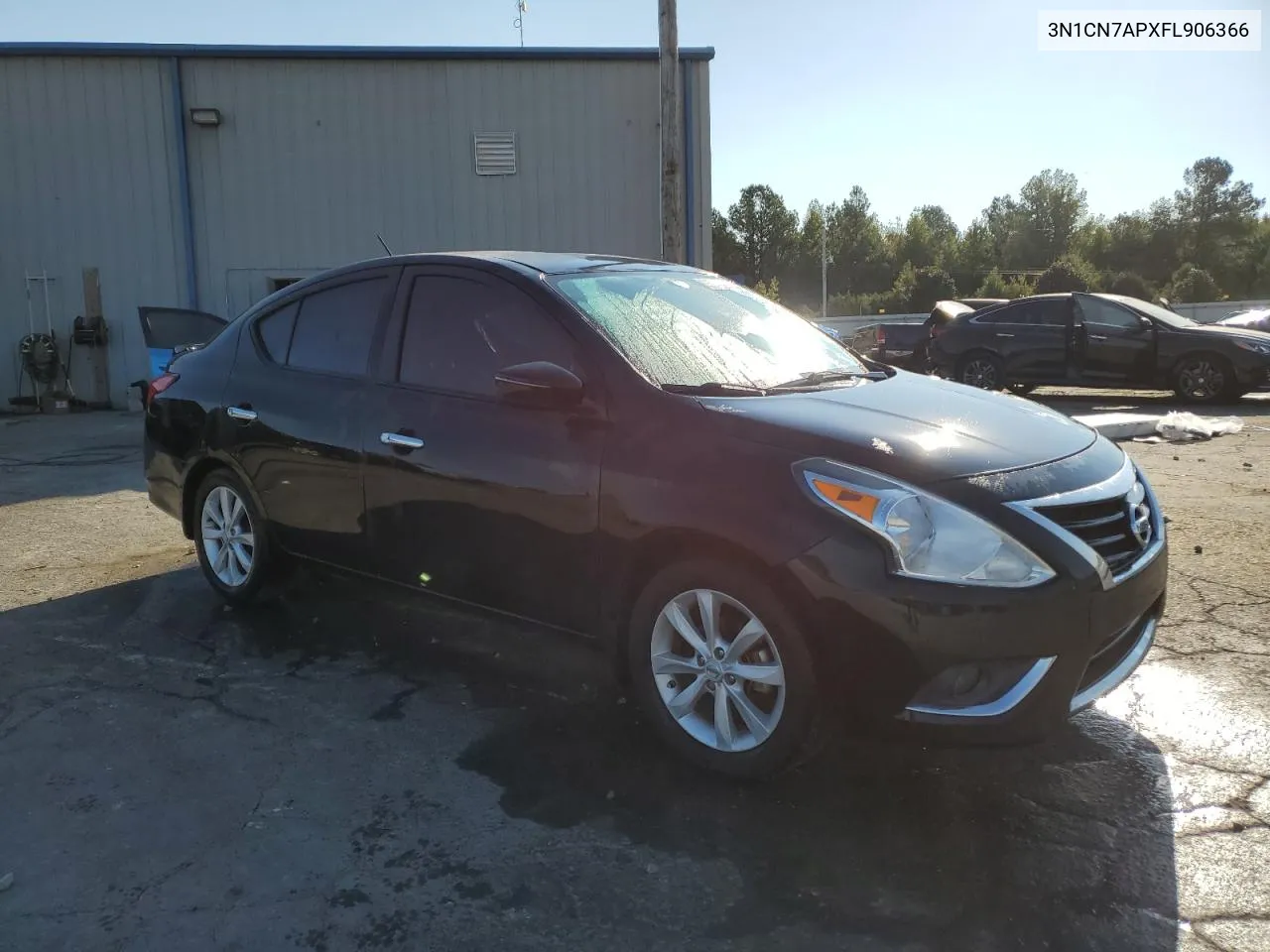 2015 Nissan Versa S VIN: 3N1CN7APXFL906366 Lot: 74527914