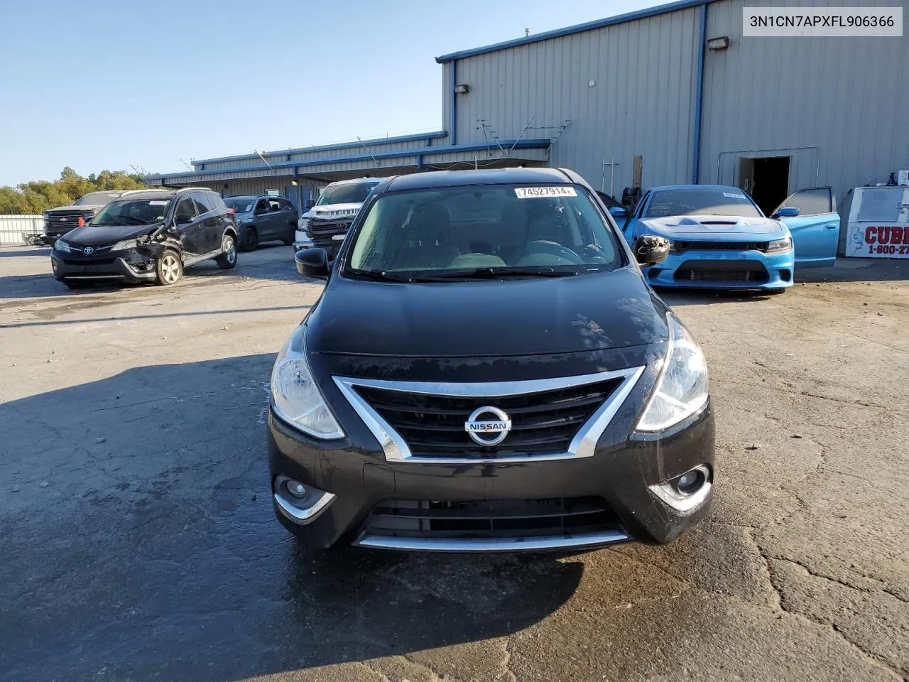 3N1CN7APXFL906366 2015 Nissan Versa S