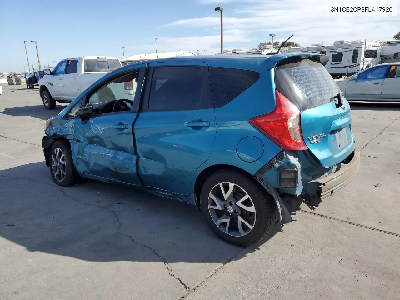 2015 Nissan Versa Note S VIN: 3N1CE2CP8FL417920 Lot: 74580014