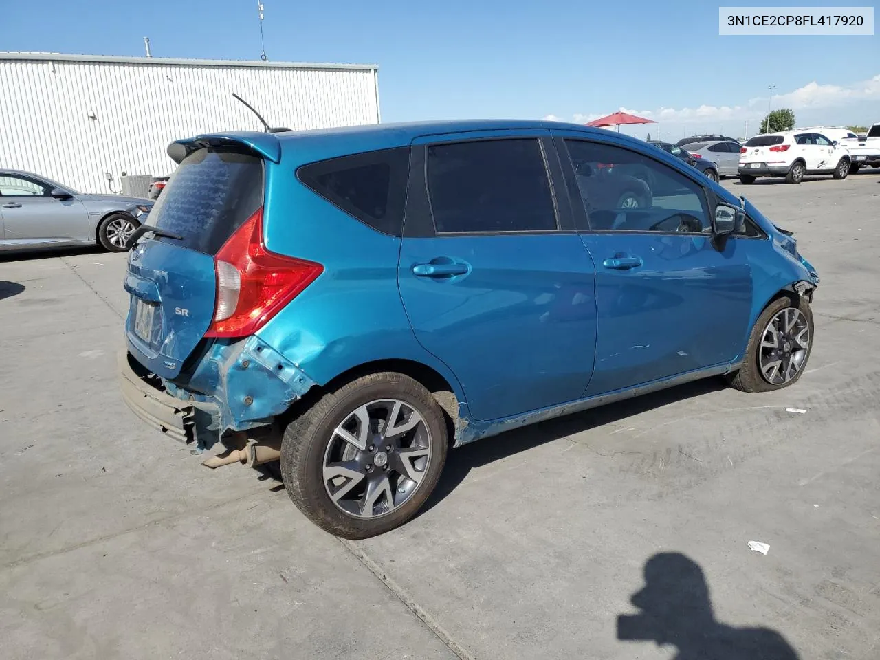 2015 Nissan Versa Note S VIN: 3N1CE2CP8FL417920 Lot: 74580014