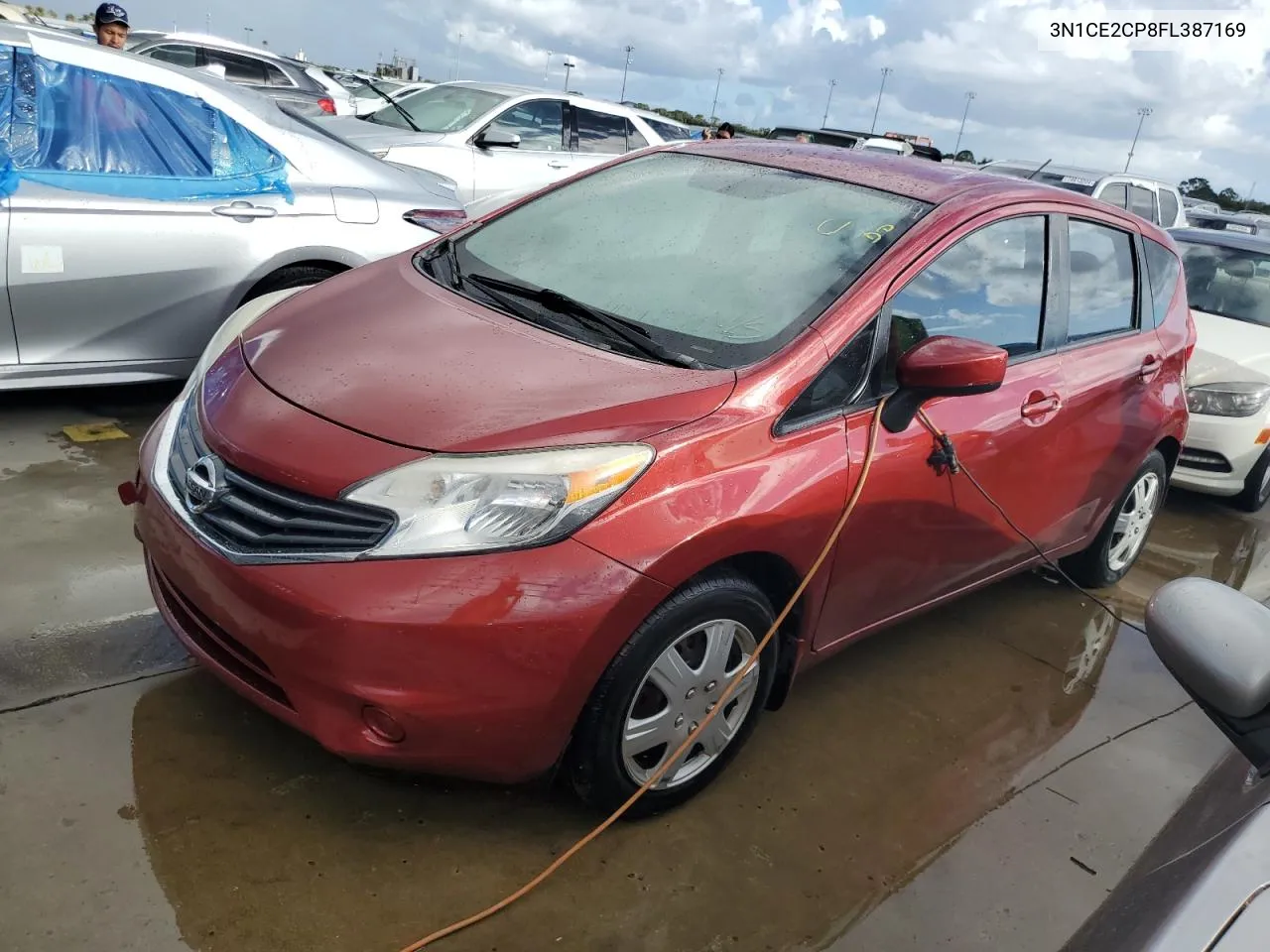 2015 Nissan Versa Note S VIN: 3N1CE2CP8FL387169 Lot: 74723144