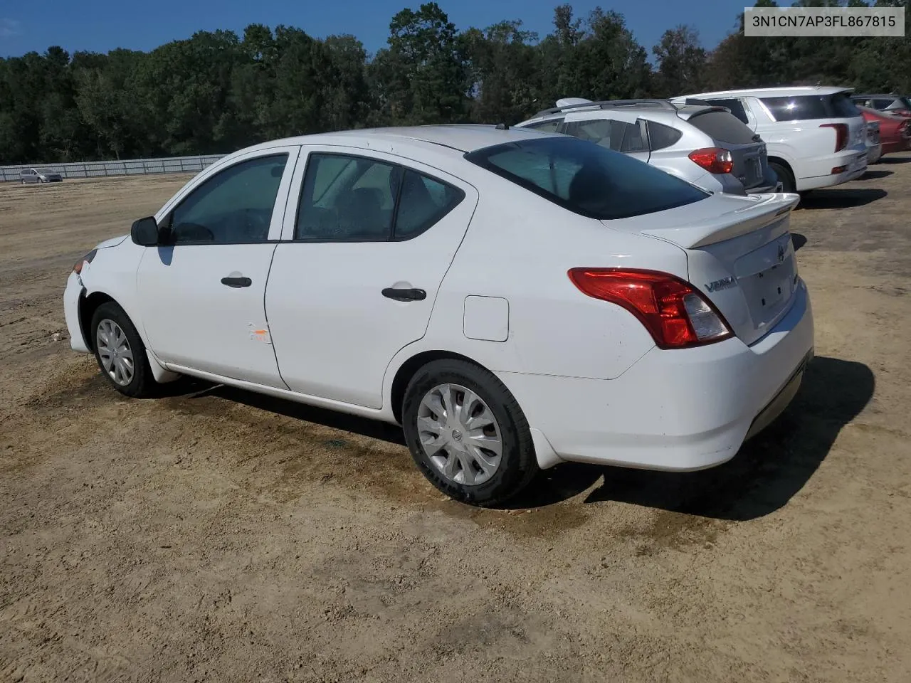 3N1CN7AP3FL867815 2015 Nissan Versa S