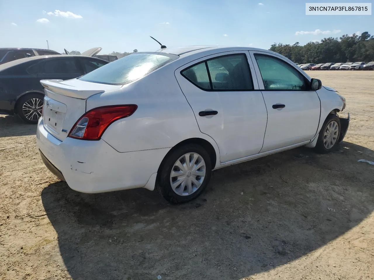 3N1CN7AP3FL867815 2015 Nissan Versa S