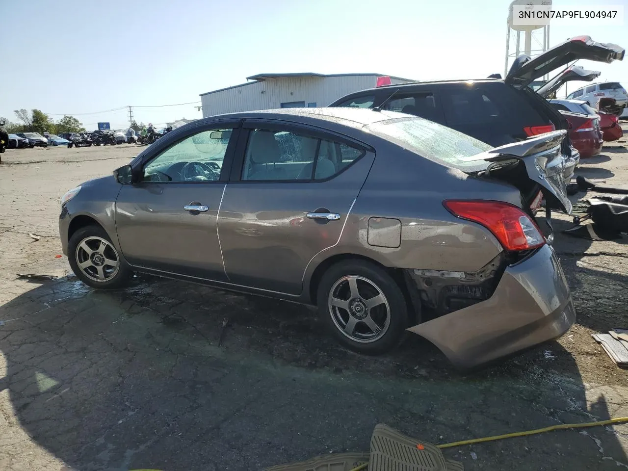 2015 Nissan Versa S VIN: 3N1CN7AP9FL904947 Lot: 74917584