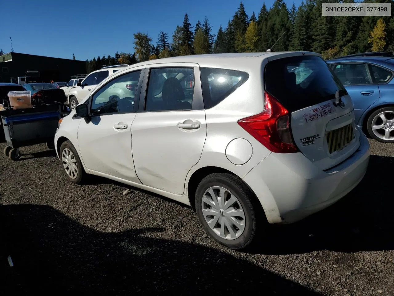 2015 Nissan Versa Note S VIN: 3N1CE2CPXFL377498 Lot: 74936804