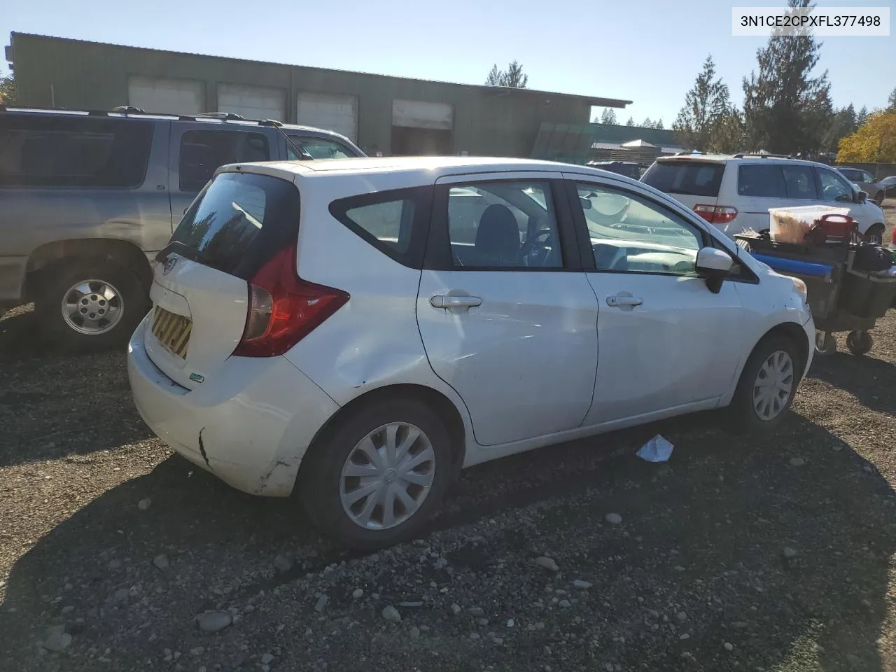 2015 Nissan Versa Note S VIN: 3N1CE2CPXFL377498 Lot: 74936804