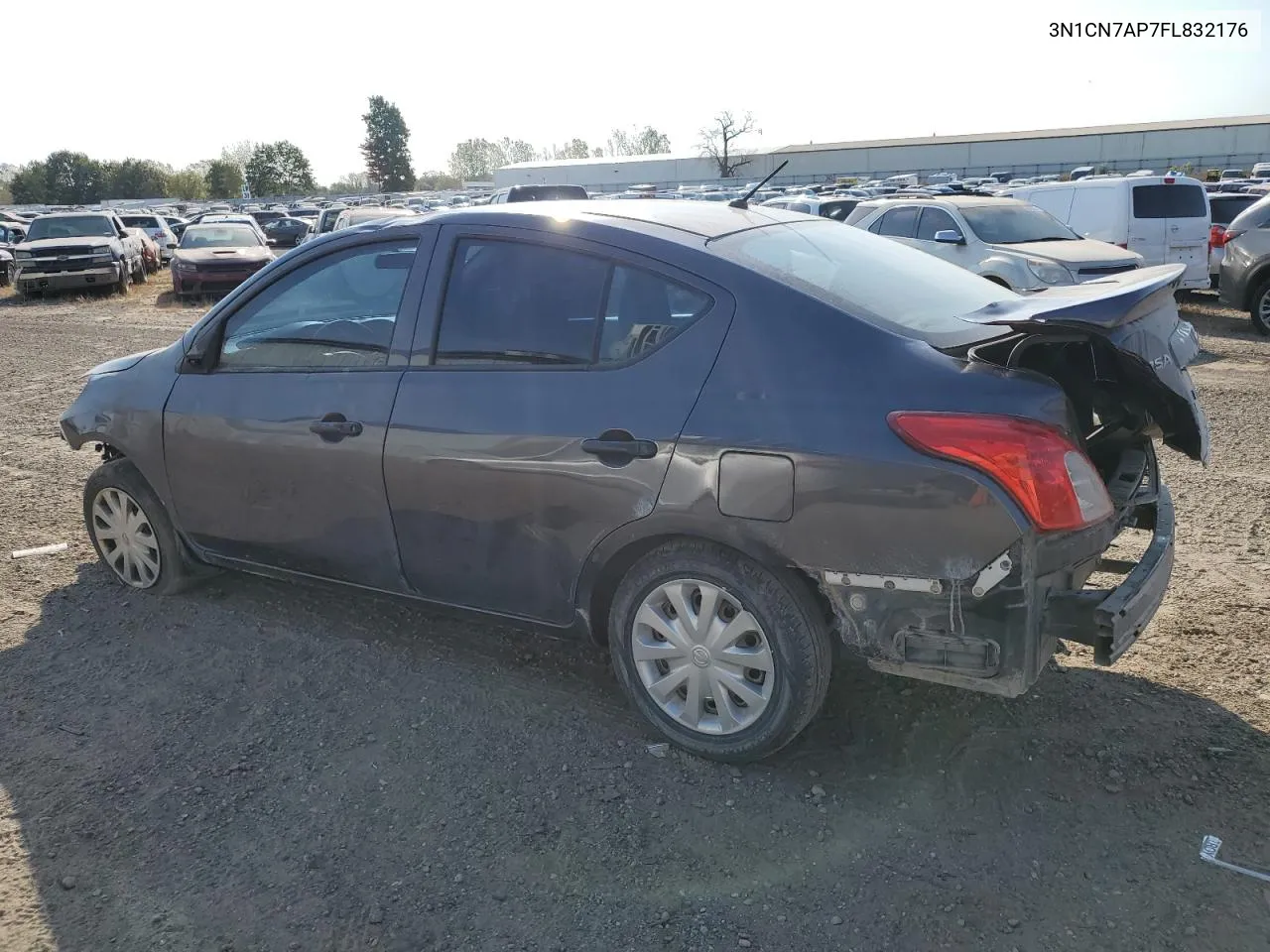 2015 Nissan Versa S VIN: 3N1CN7AP7FL832176 Lot: 75214154