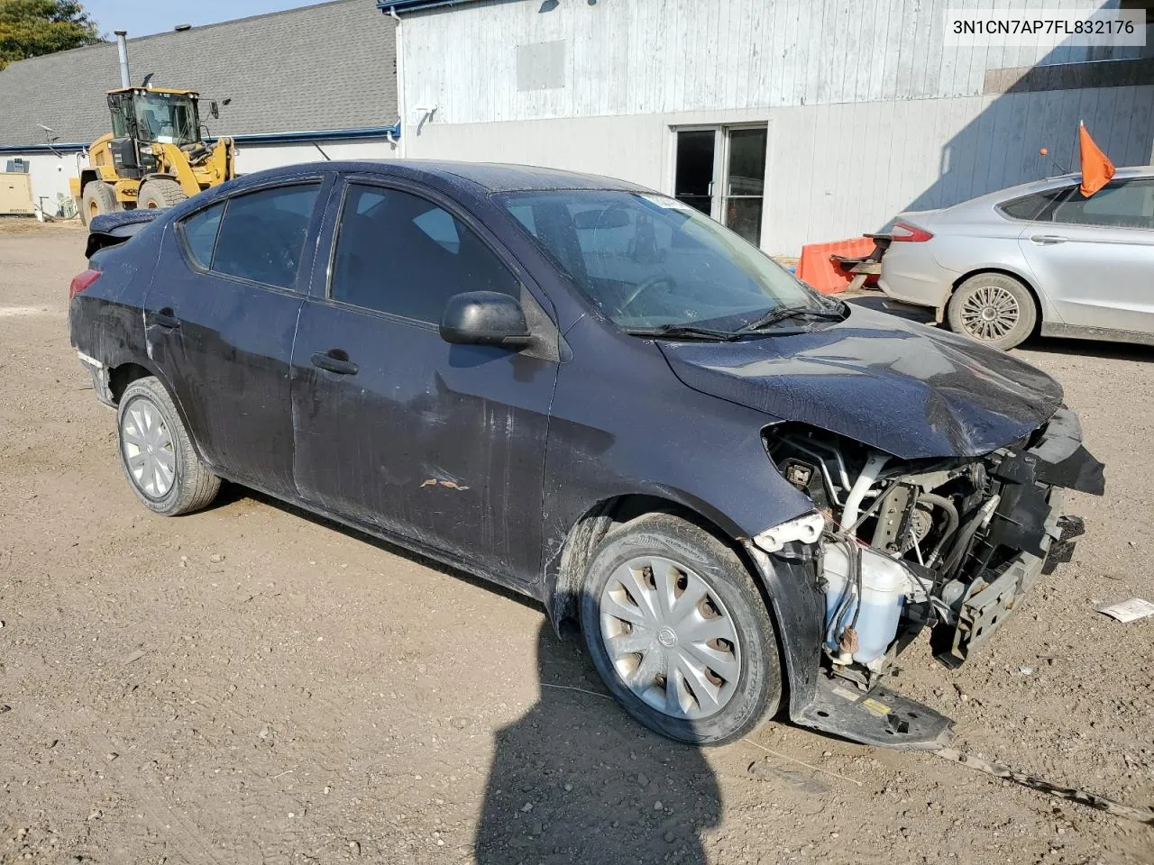 2015 Nissan Versa S VIN: 3N1CN7AP7FL832176 Lot: 75214154