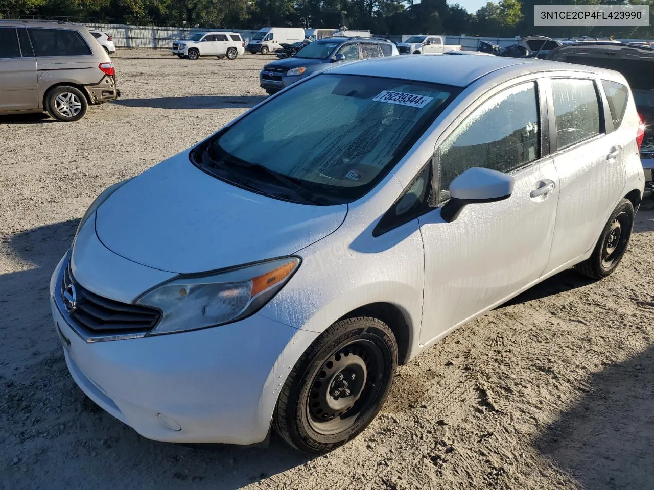 2015 Nissan Versa Note S VIN: 3N1CE2CP4FL423990 Lot: 75239344