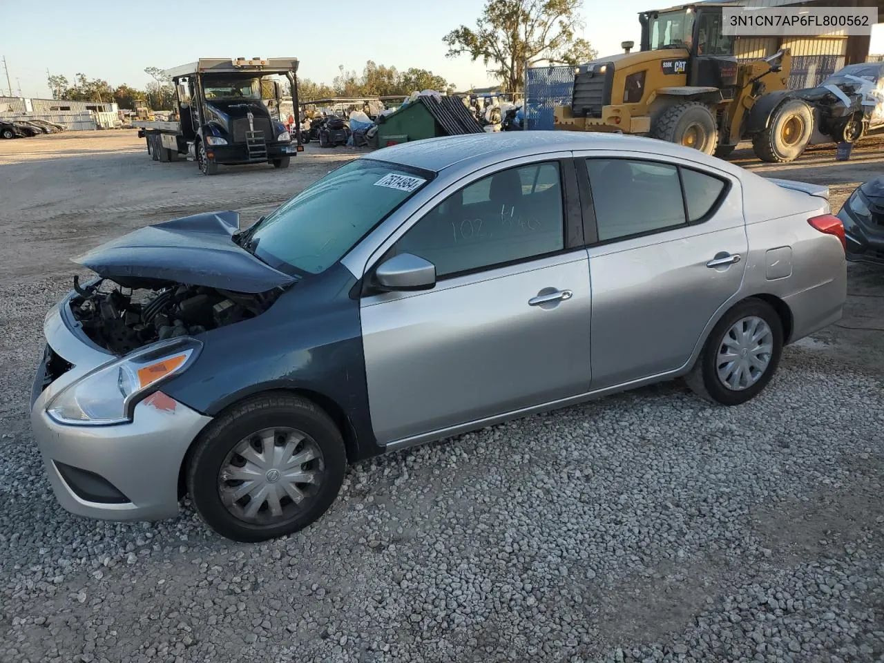 3N1CN7AP6FL800562 2015 Nissan Versa S