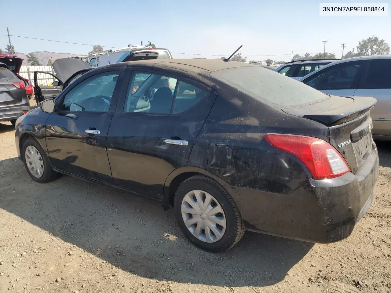 2015 Nissan Versa S VIN: 3N1CN7AP9FL858844 Lot: 75358524