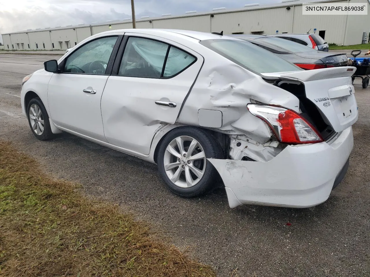 2015 Nissan Versa S VIN: 3N1CN7AP4FL869038 Lot: 75447304