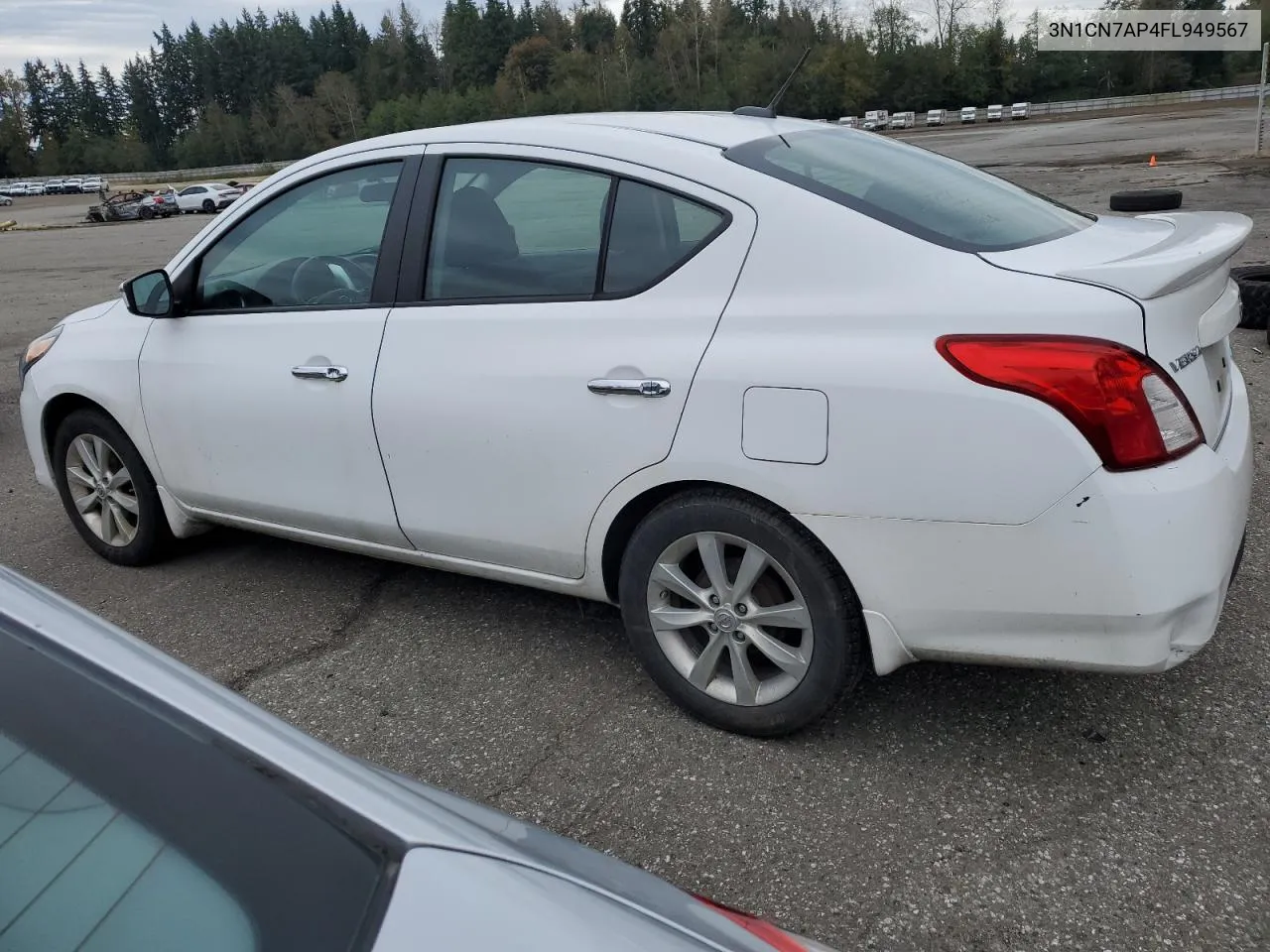 2015 Nissan Versa S VIN: 3N1CN7AP4FL949567 Lot: 75737334