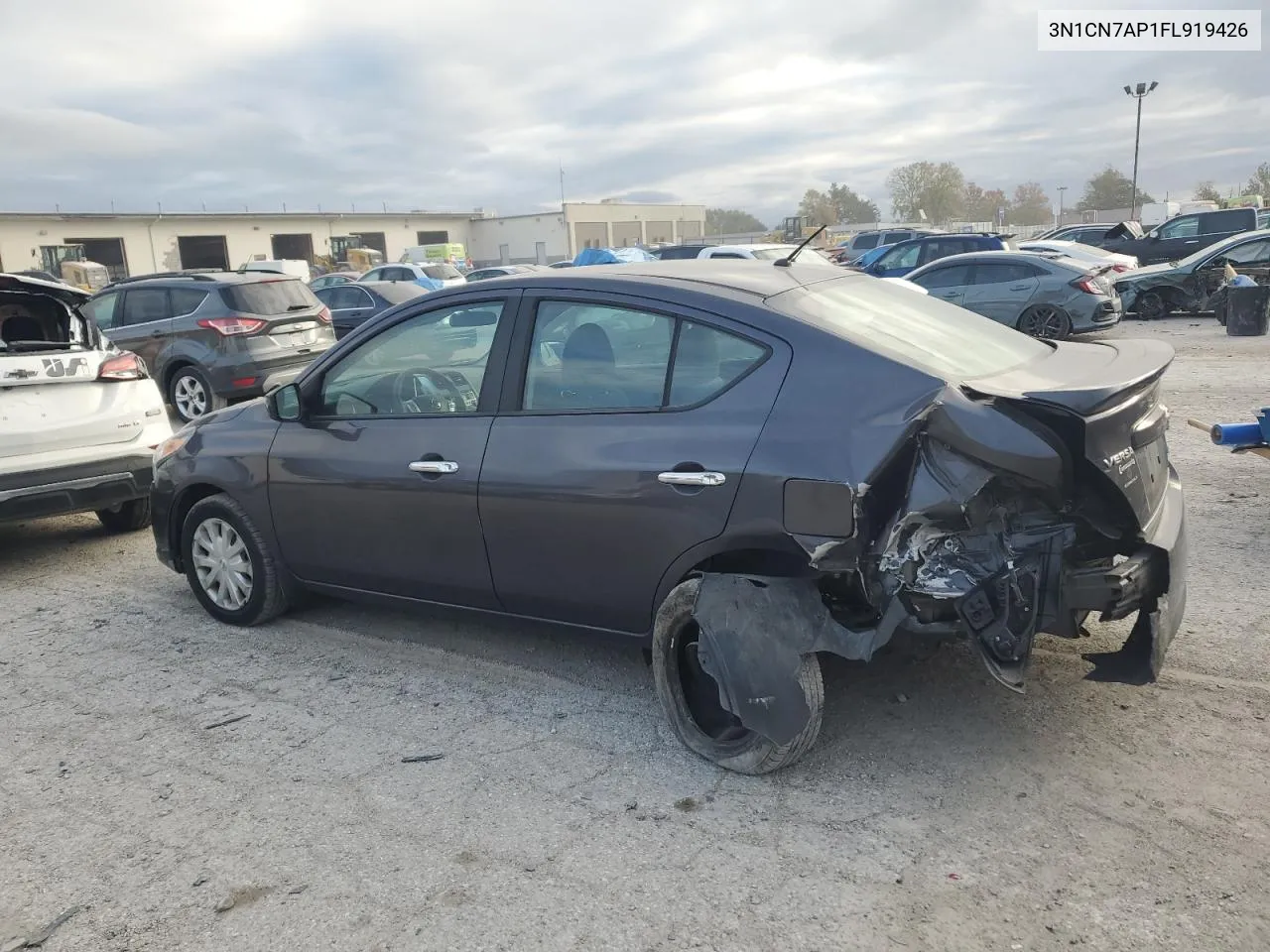 2015 Nissan Versa S VIN: 3N1CN7AP1FL919426 Lot: 75824164