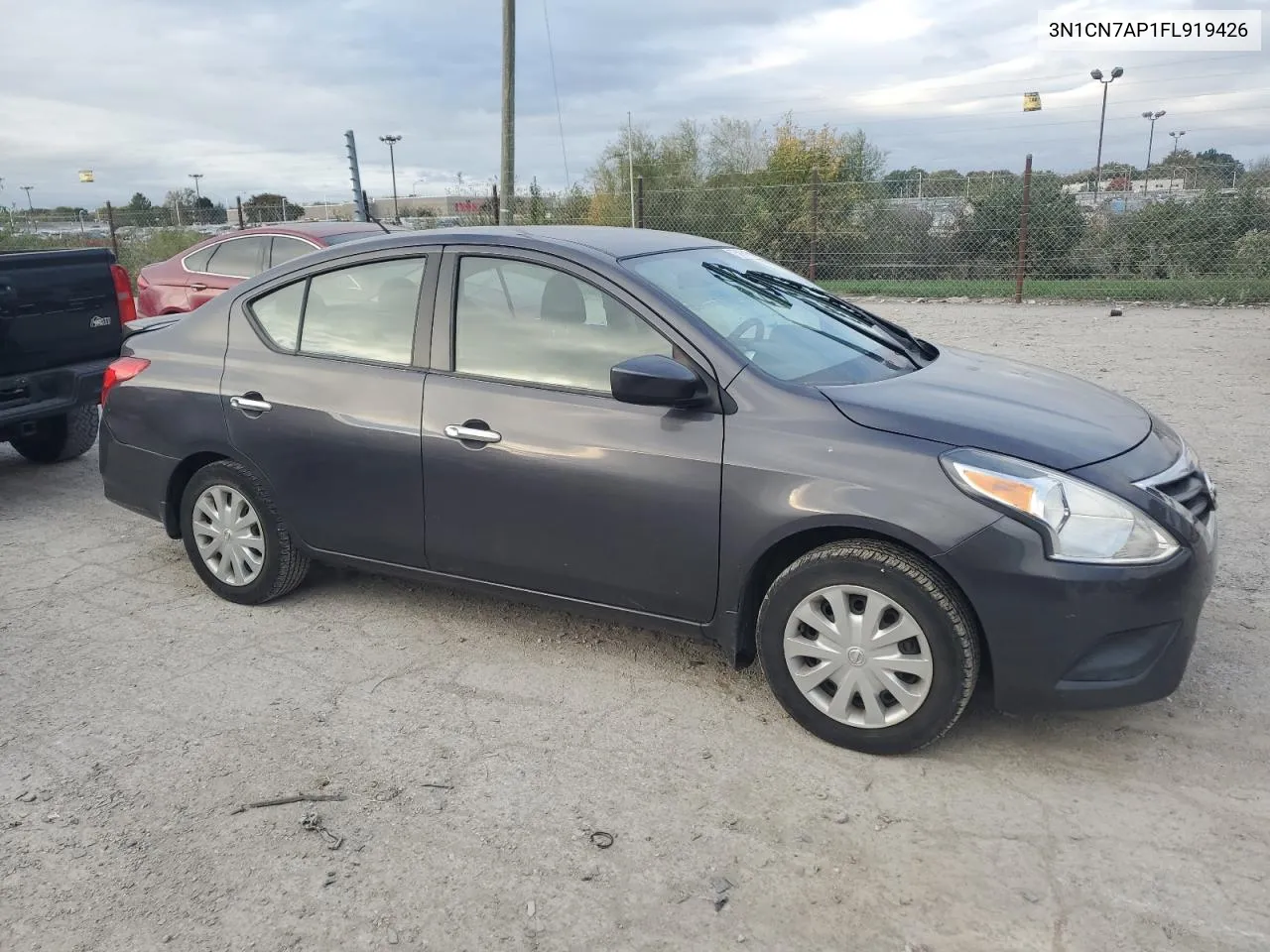 2015 Nissan Versa S VIN: 3N1CN7AP1FL919426 Lot: 75824164