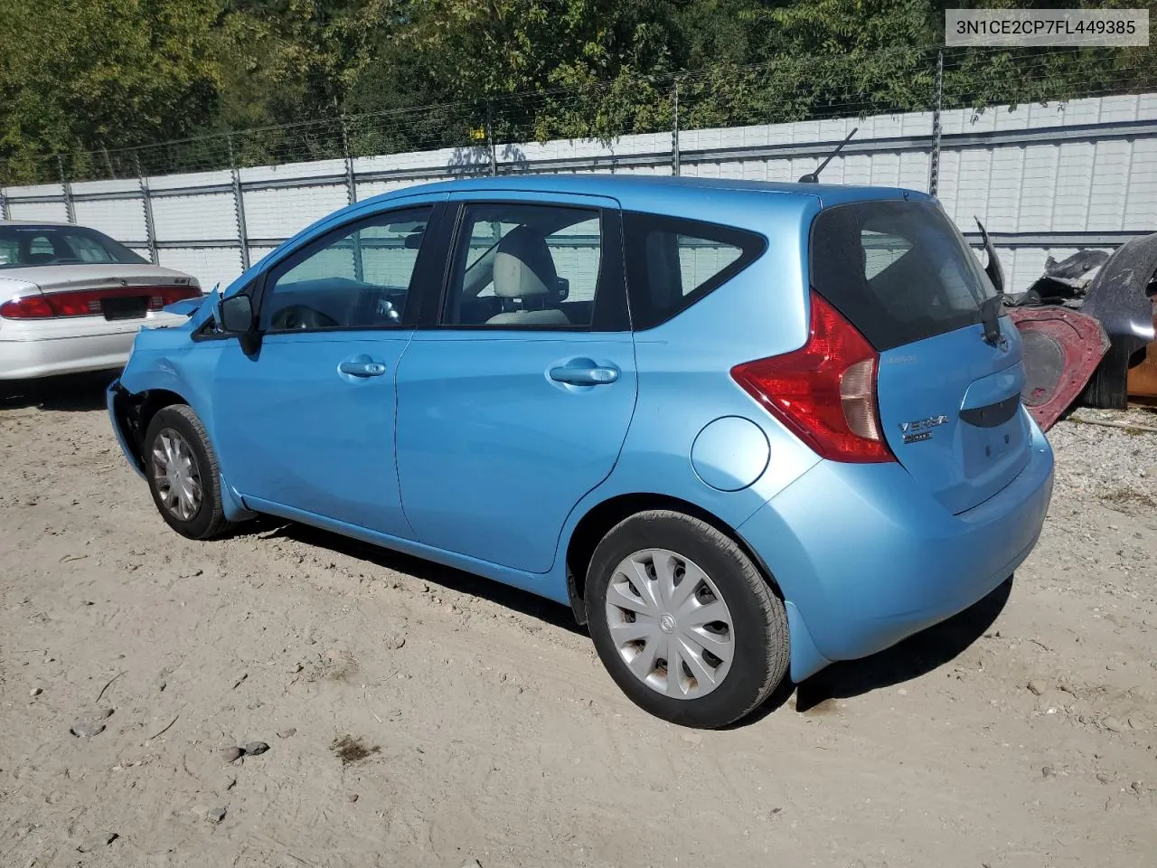 2015 Nissan Versa Note S VIN: 3N1CE2CP7FL449385 Lot: 76653204