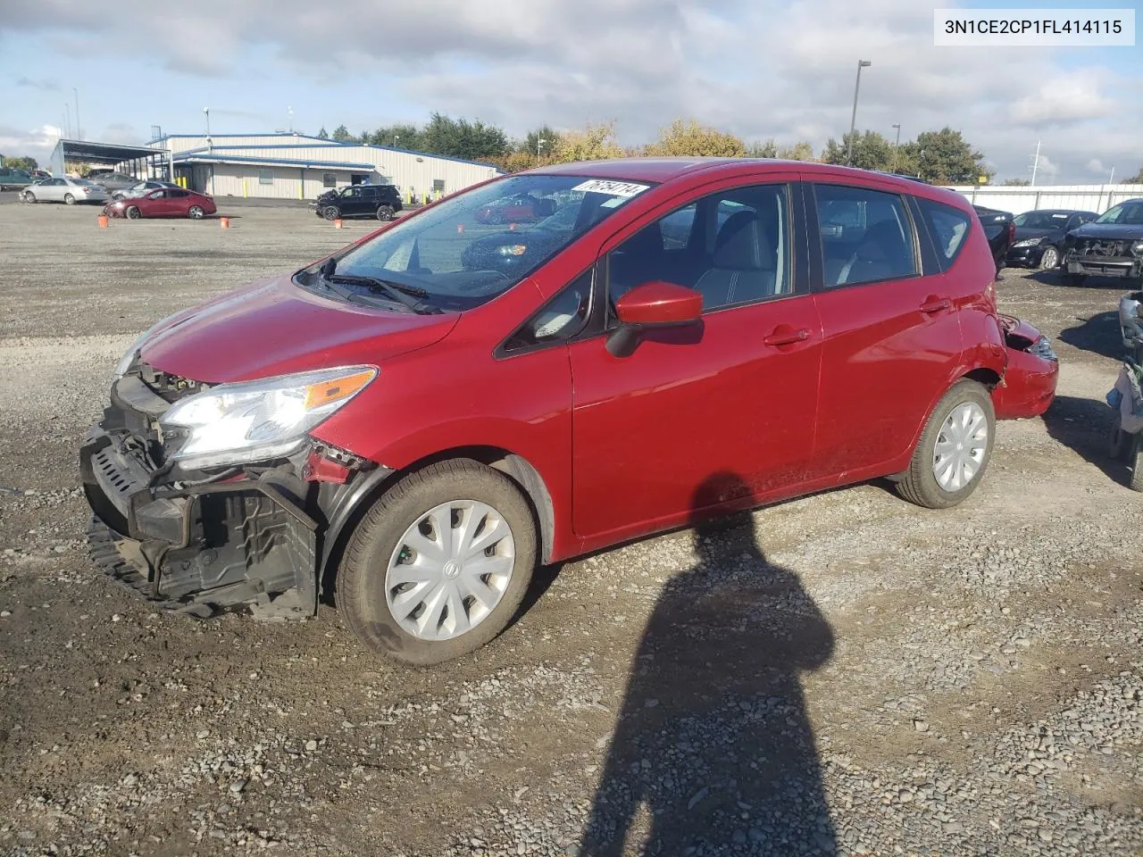 2015 Nissan Versa Note S VIN: 3N1CE2CP1FL414115 Lot: 76754714