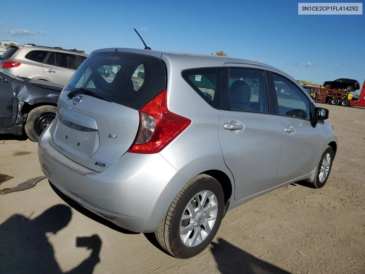 2015 Nissan Versa Note S VIN: 3N1CE2CP1FL414292 Lot: 77012534