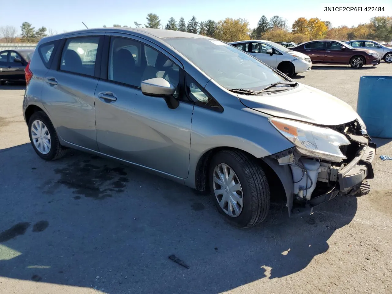 2015 Nissan Versa Note S VIN: 3N1CE2CP6FL422484 Lot: 77072414