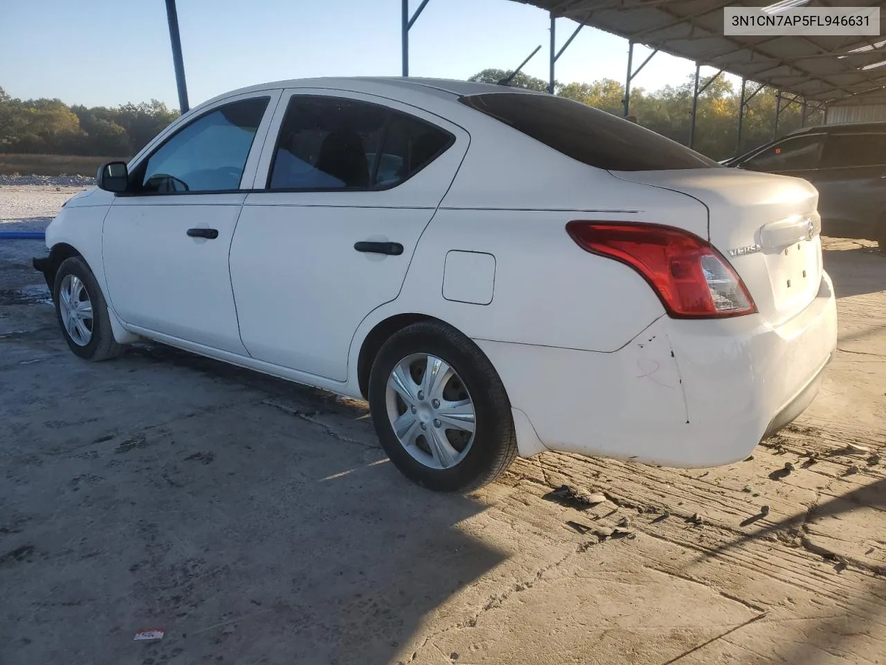 2015 Nissan Versa S VIN: 3N1CN7AP5FL946631 Lot: 77176164