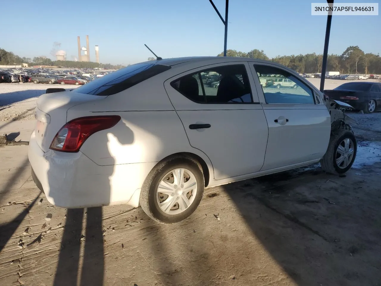 2015 Nissan Versa S VIN: 3N1CN7AP5FL946631 Lot: 77176164