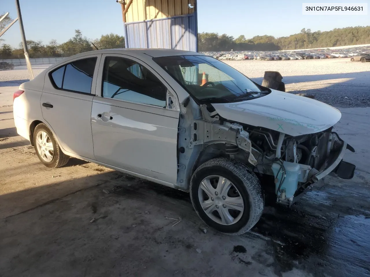 2015 Nissan Versa S VIN: 3N1CN7AP5FL946631 Lot: 77176164