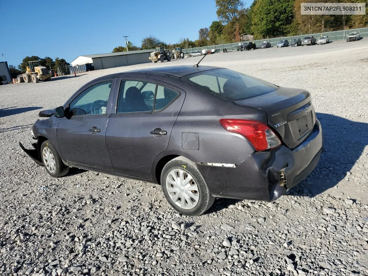 2015 Nissan Versa S VIN: 3N1CN7AP2FL908211 Lot: 77229564