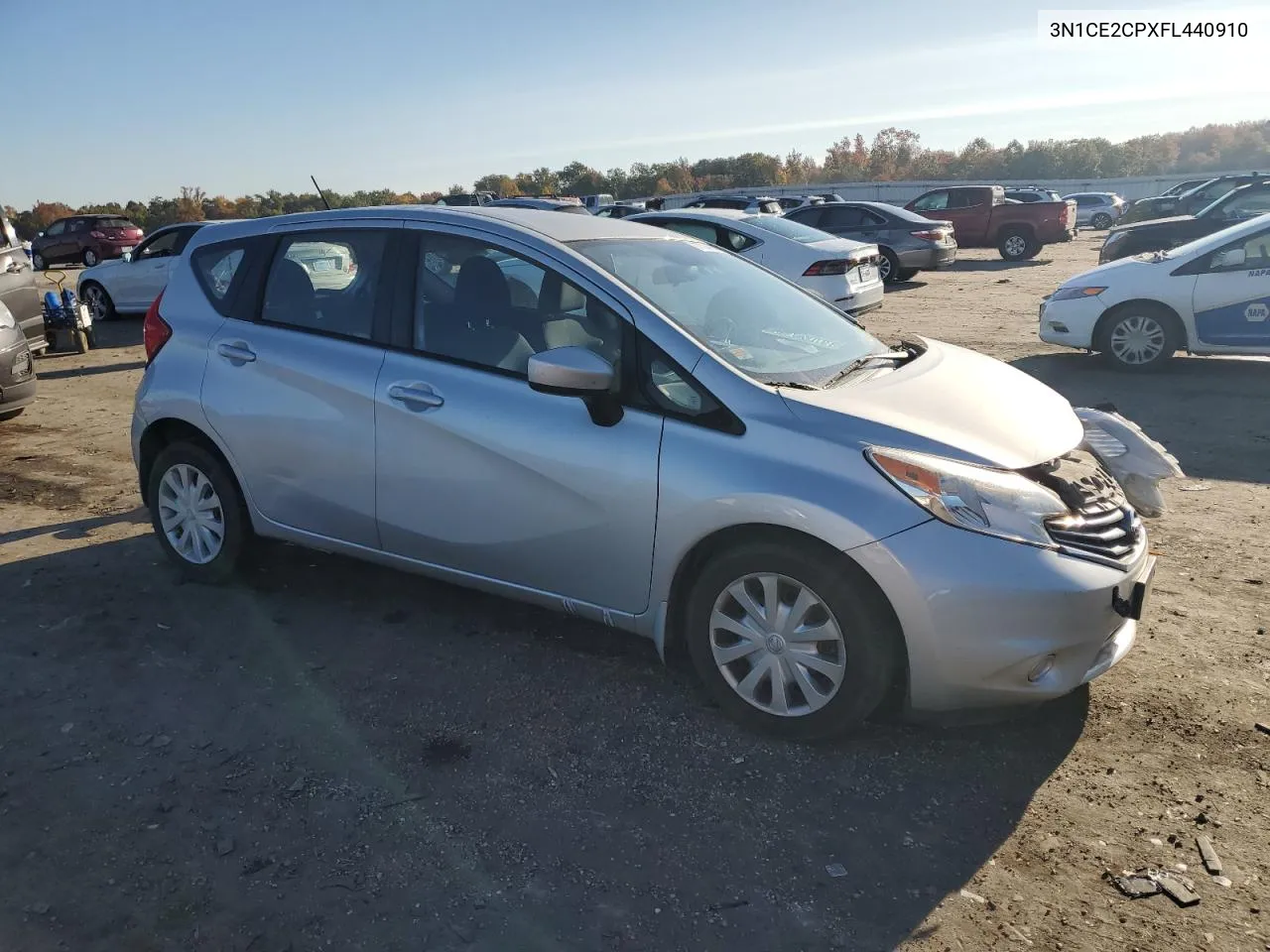 2015 Nissan Versa Note S VIN: 3N1CE2CPXFL440910 Lot: 77334834